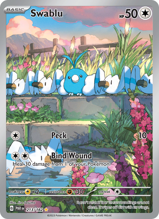 Swablu (213/182) Holographic card image