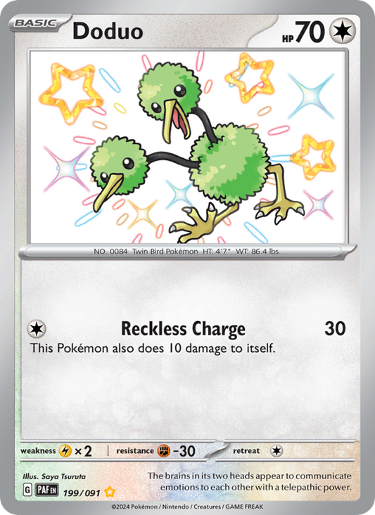 Doduo (199/91) Holographic card image