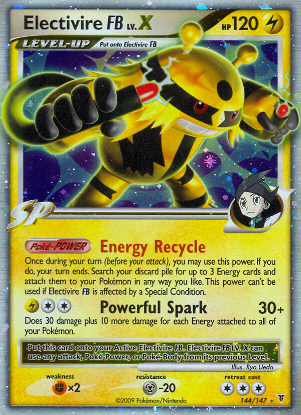 Electivire FB (144/147) Reverse Holo card image