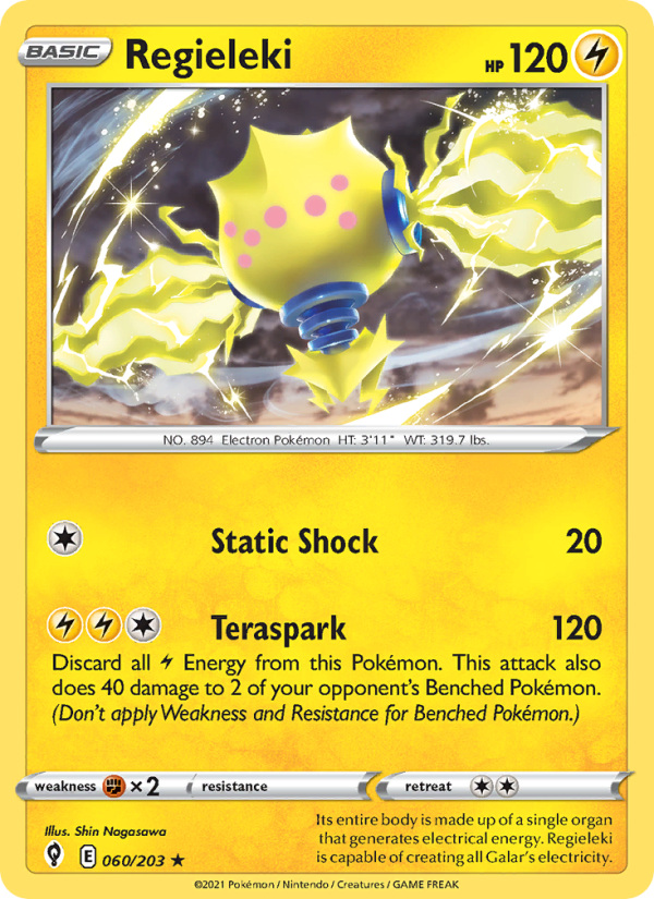 Regieleki (060/203) Reverse Holo card image