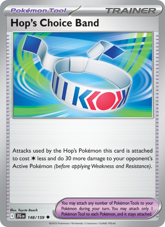 Hop's Choice Band (148/159) Reverse Holo card image