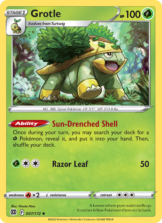 Grotle (007/172) Reverse Holo card image