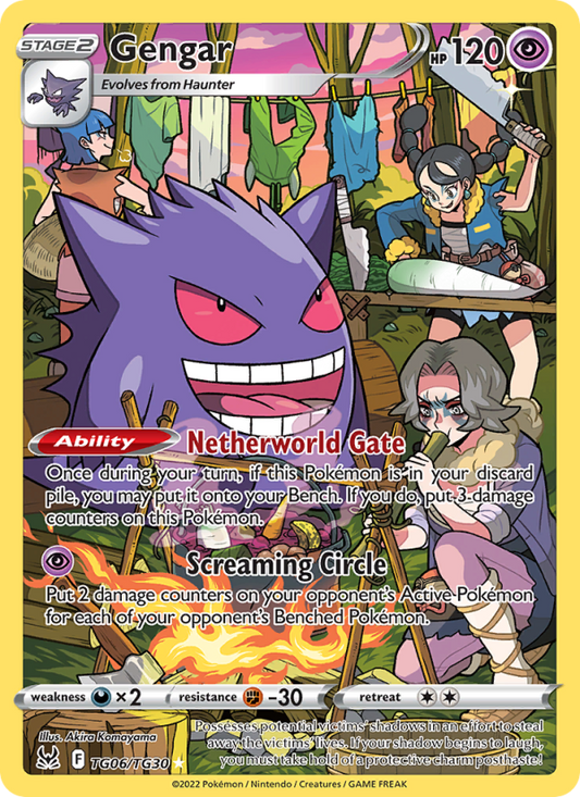 Gengar (TG06/196) Holographic card image