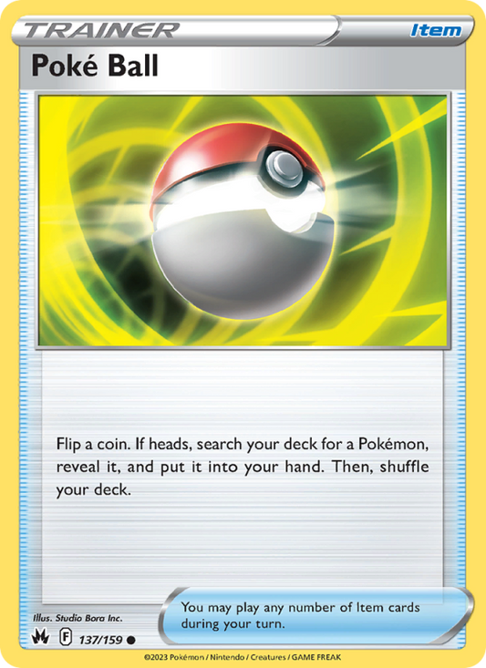 Poké Ball (137/159) Reverse Holo card image