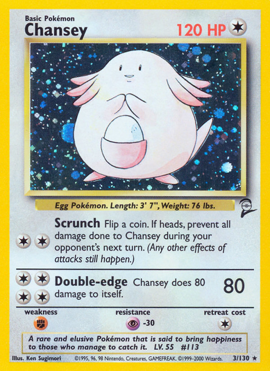 Chansey (003/130) Reverse Holo card image