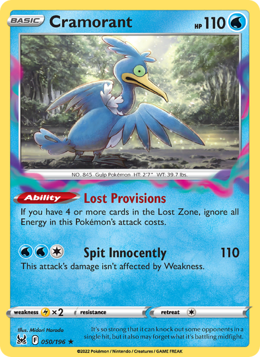 Cramorant (050/196) Reverse Holo card image