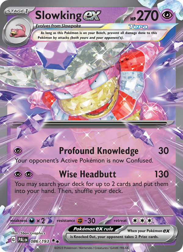 Slowking ex (086/193) Holographic card image