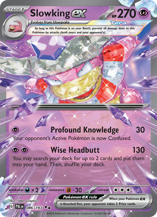 Slowking ex (086/193) Holographic card image