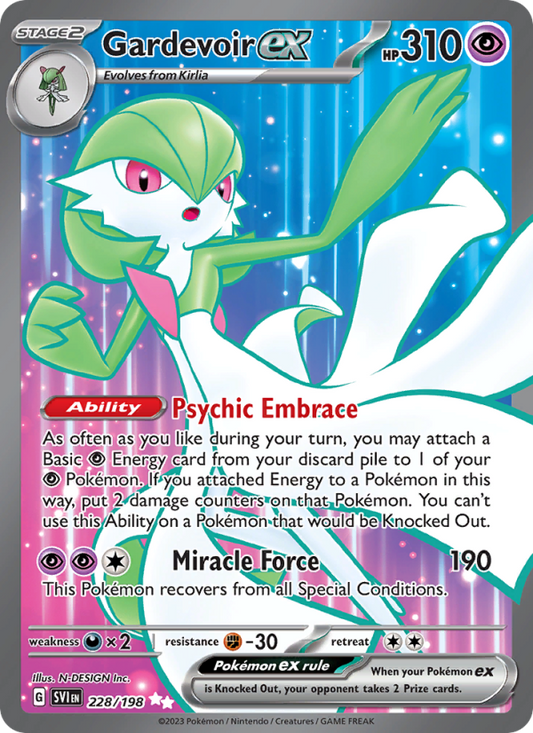 Gardevoir ex (228/198) Holographic card image