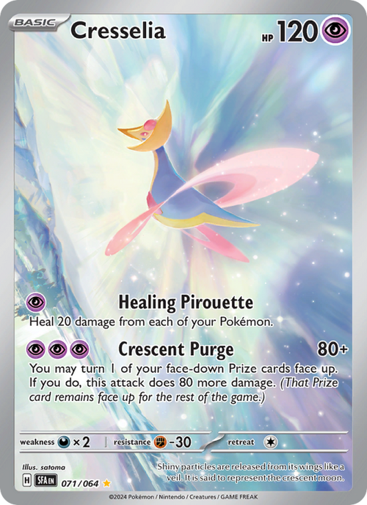 Cresselia (071/64) Holographic card image