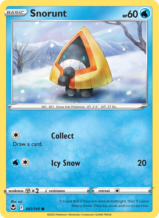 Snorunt (041/195) Reverse Holo card image