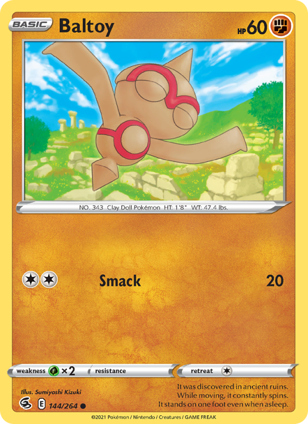 Baltoy (144/264) Reverse Holo card image