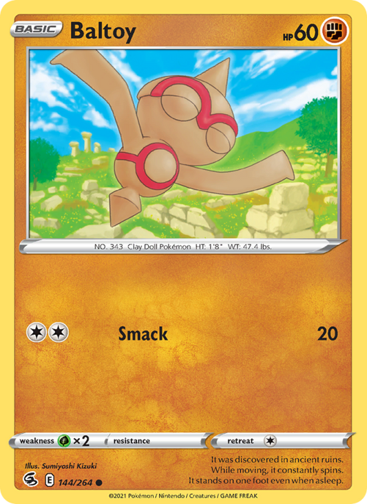 Baltoy (144/264) Reverse Holo card image
