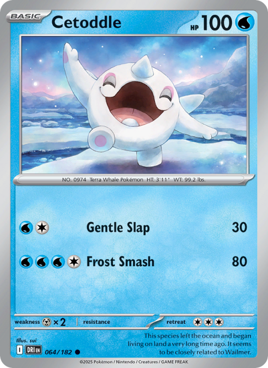 Cetoddle (064/182) Reverse Holo card image