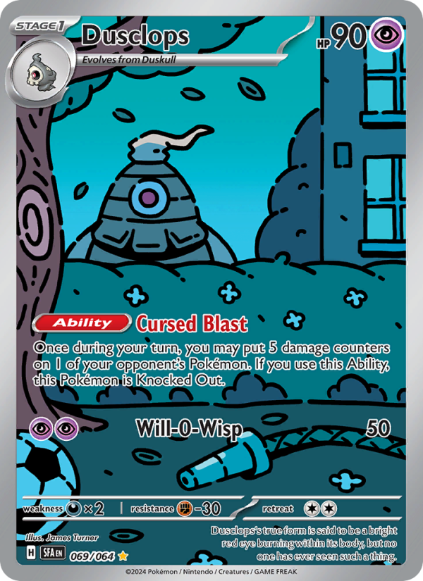 Dusclops (069/64) Holographic card image