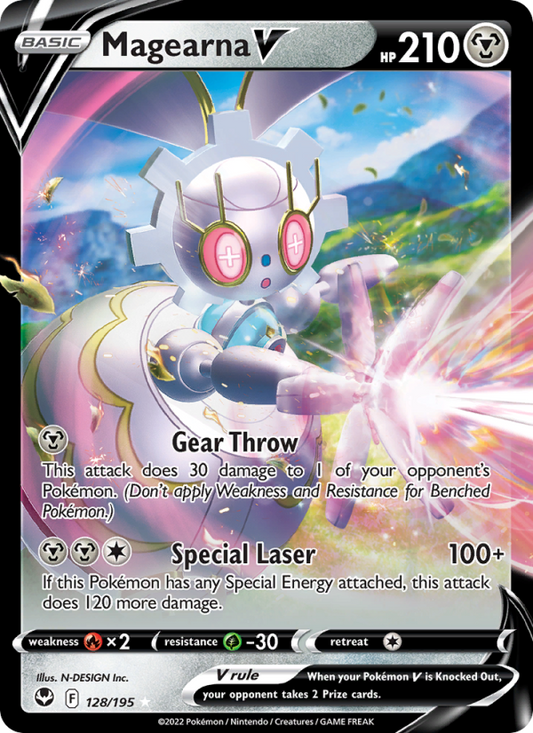 Magearna V (128/195) Holographic card image