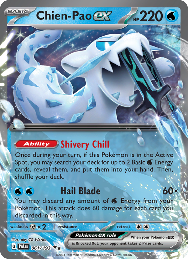 Chien-Pao ex (061/193) Holographic card image