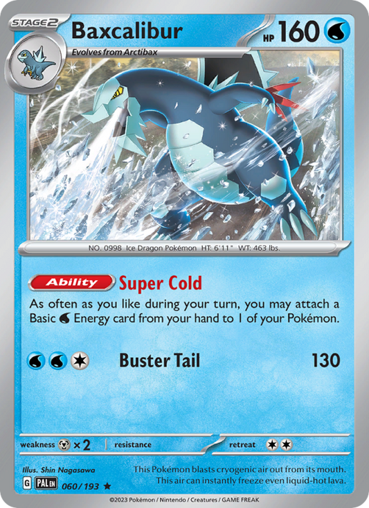 Baxcalibur (060/193) Reverse Holo card image
