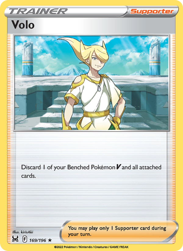 Volo (169/196) Reverse Holo card image