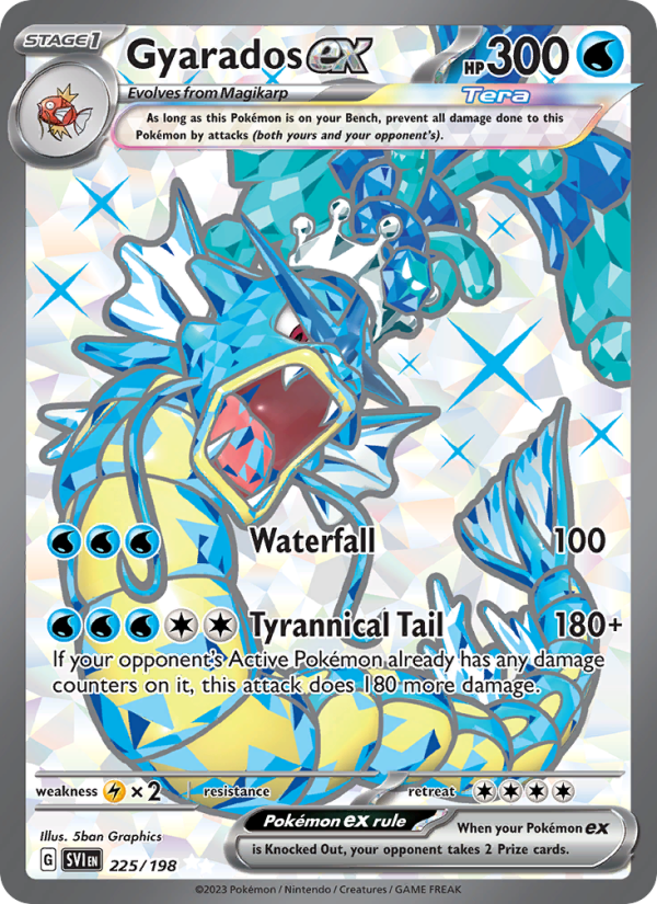 Gyarados ex (225/198) Holographic card image
