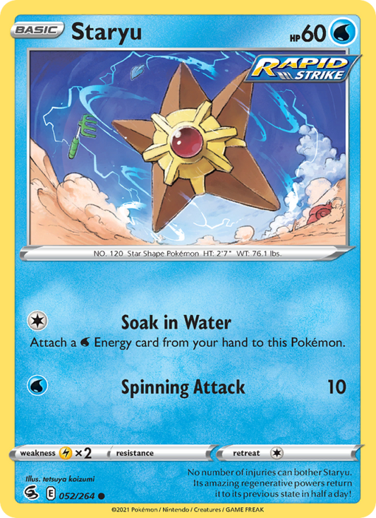Staryu (052/264) Reverse Holo card image
