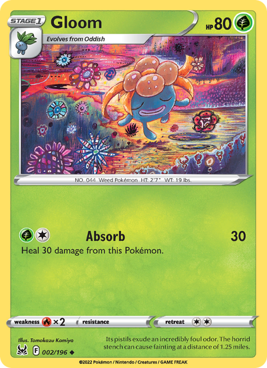 Gloom (002/196) Reverse Holo card image