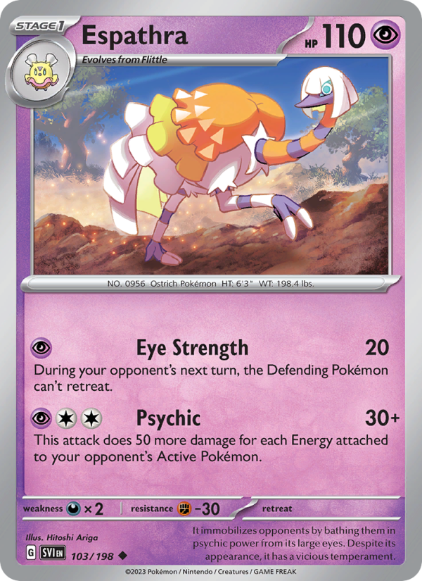 Espathra (103/198) Reverse Holo card image