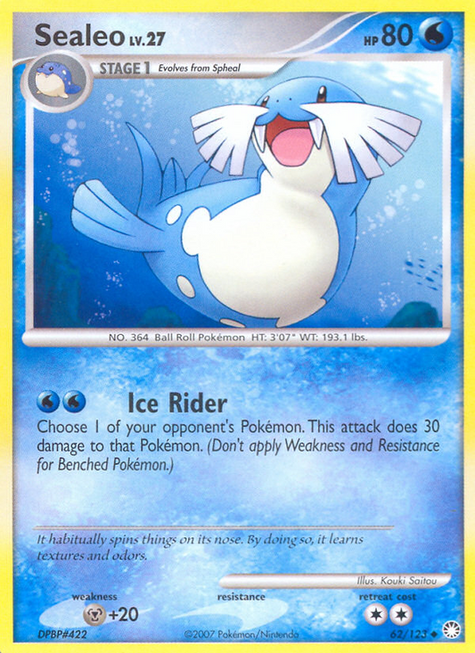 Sealeo (062/122) Reverse Holo card image