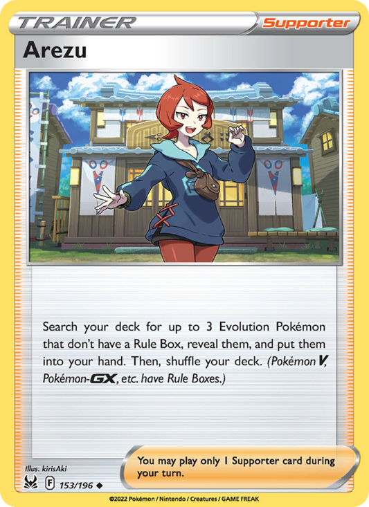 Arezu (153/196) Reverse Holo card image
