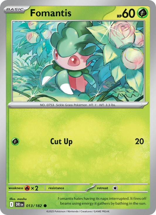 Fomantis (013/182) Reverse Holo card image