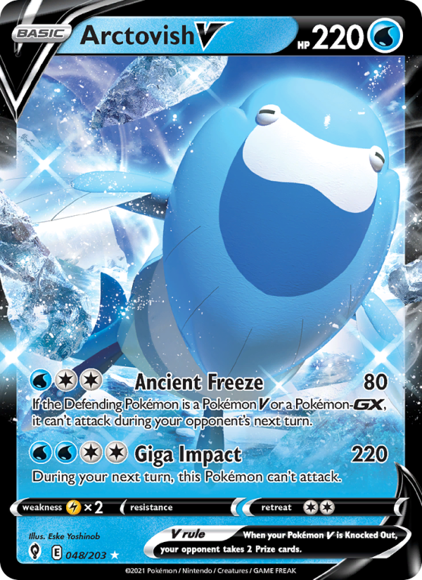 Arctovish V (048/203) Holographic card image