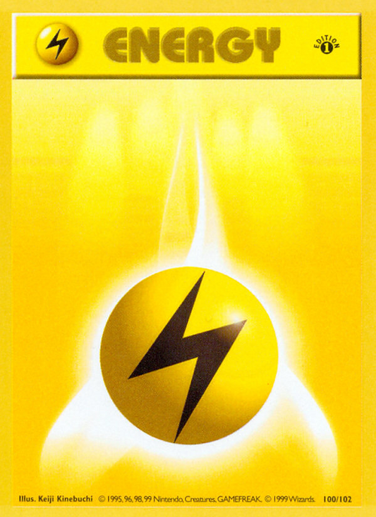 Lightning Energy (100/102) Reverse Holo card image