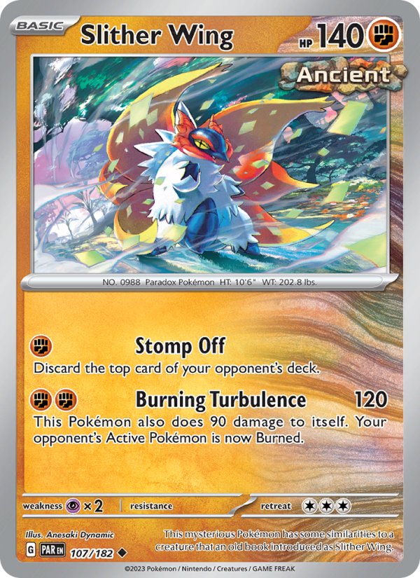 Slither Wing (107/182) Reverse Holo card image