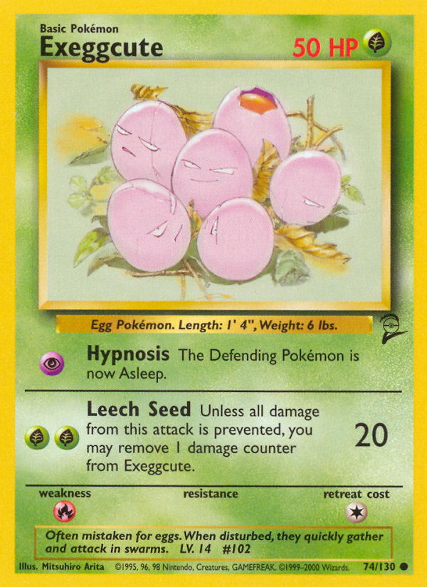 Exeggcute (074/130) Reverse Holo card image
