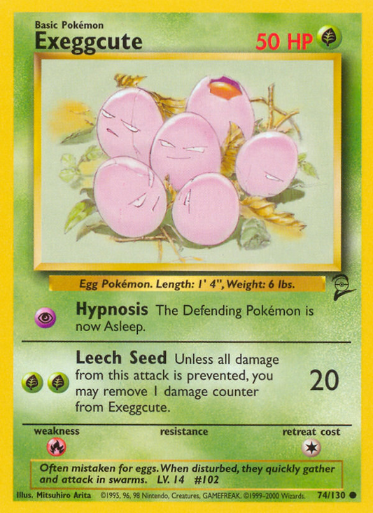 Exeggcute (074/130) Reverse Holo card image