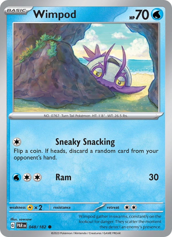 Wimpod (048/182) Reverse Holo card image