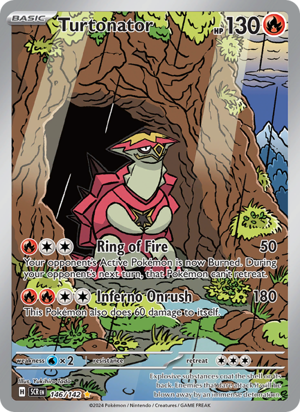 Turtonator (146/142) Holographic card image