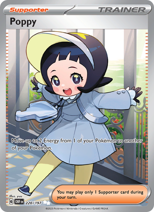 Poppy (220/197) Holographic card image
