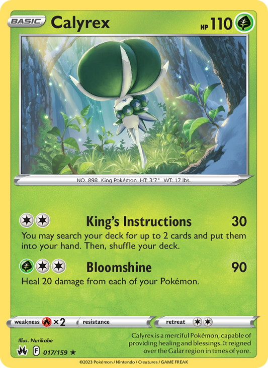 Calyrex (017/159) Reverse Holo card image