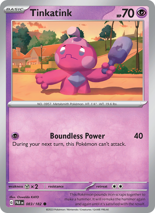 Tinkatink (083/182) Reverse Holo card image