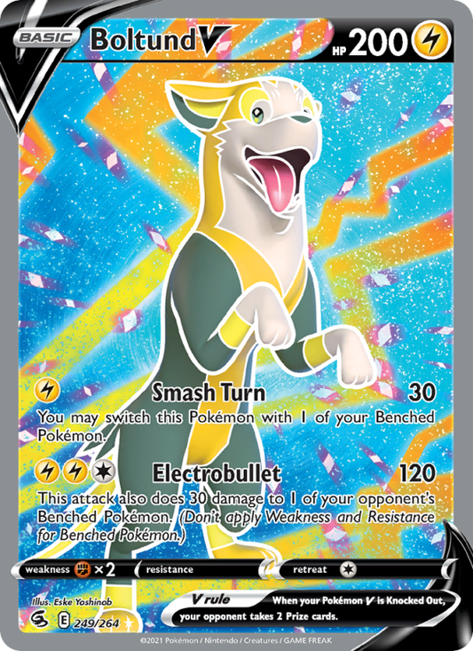Boltund V (249/264) Holographic card image