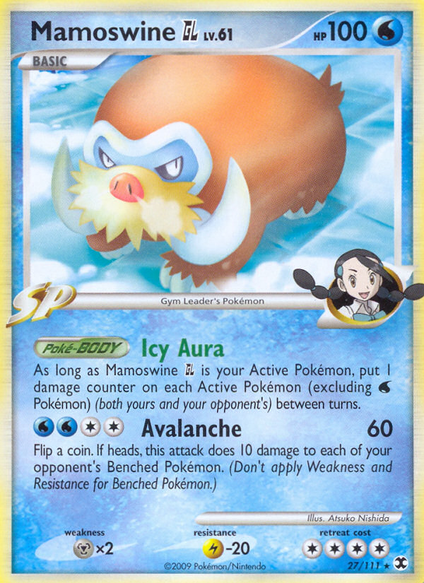 Mamoswine GL (027/111) Reverse Holo card image