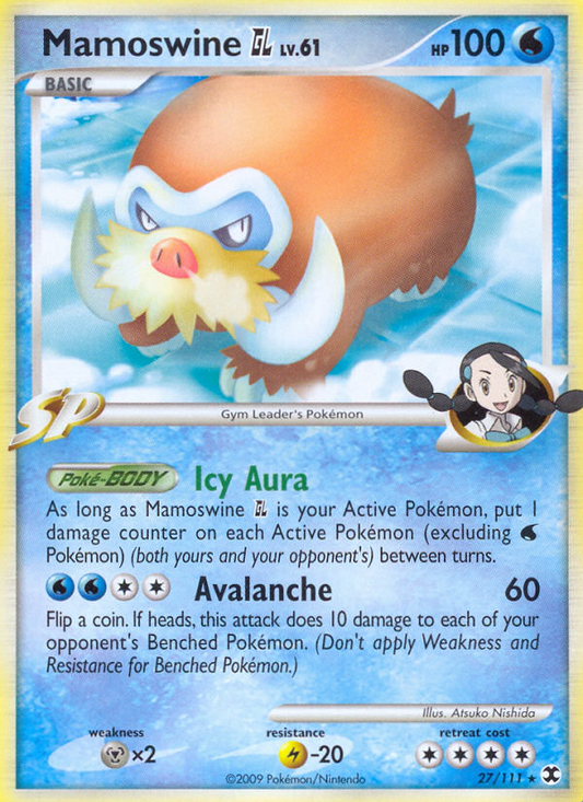 Mamoswine GL (027/111) Reverse Holo card image