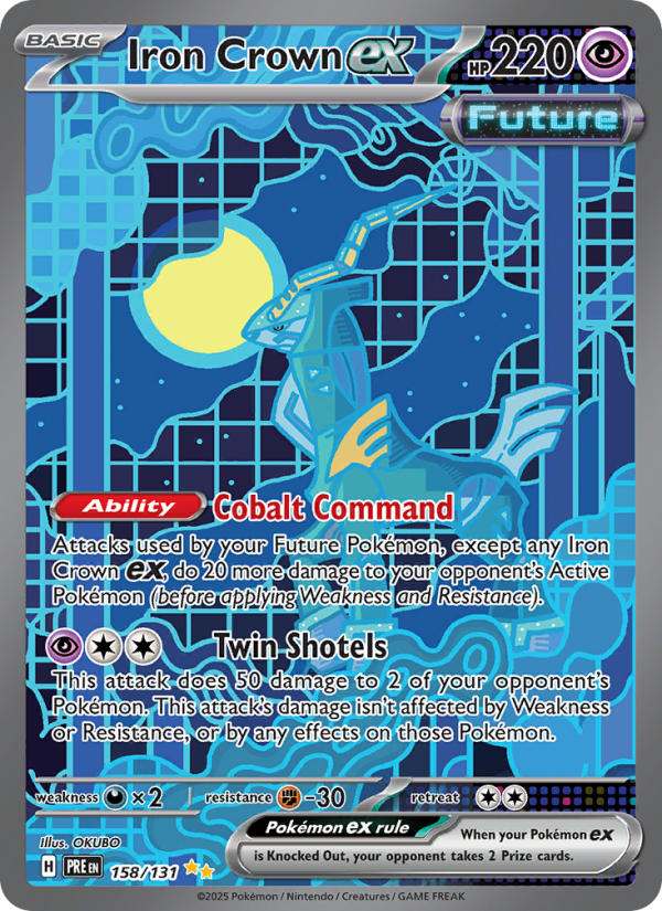 Iron Crown ex (158/131) Reverse Holo card image