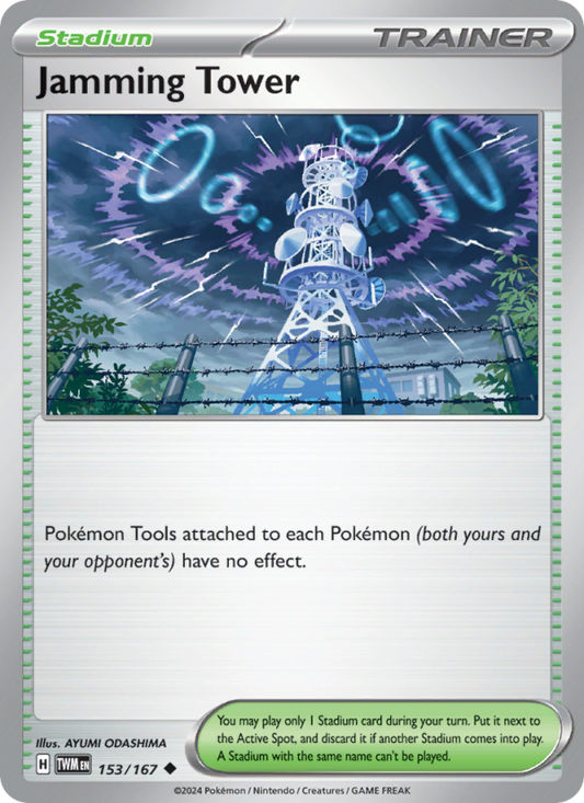 Jamming Tower (153/167) Reverse Holo card image