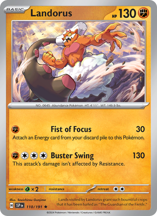Landorus (110/191) Reverse Holo card image