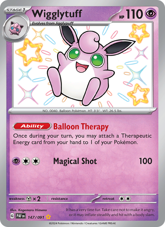 Wigglytuff (147/91) Holographic card image