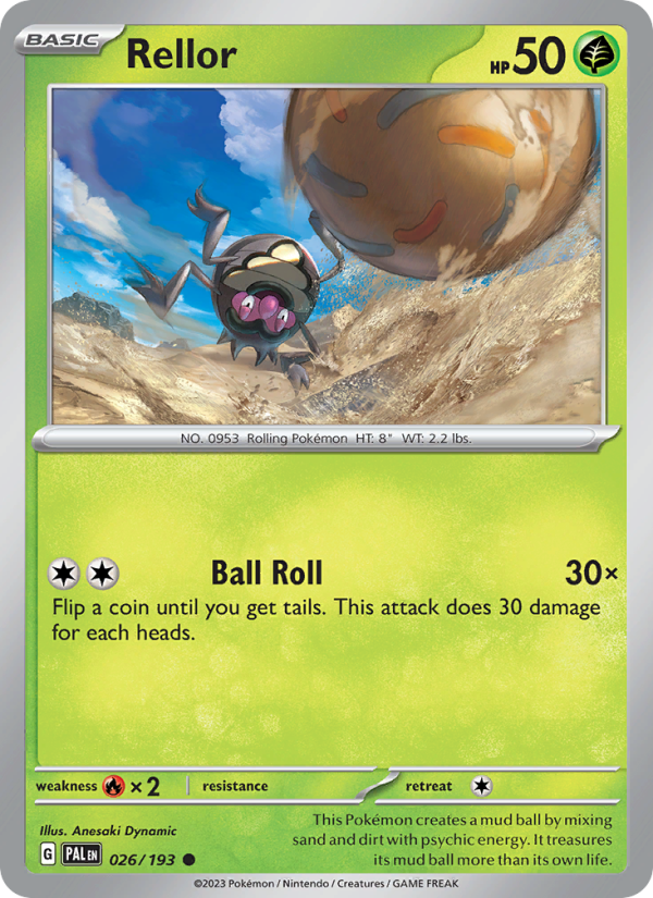 Rellor (026/193) Reverse Holo card image