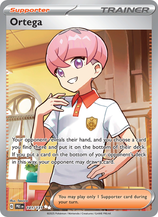 Ortega (141/131) Reverse Holo card image