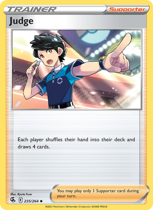 Judge (235/264) Reverse Holo card image
